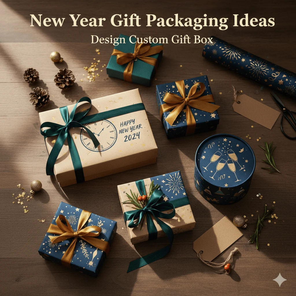 New Year Gift Packaging Ideas to Design Custom Gift Boxes
