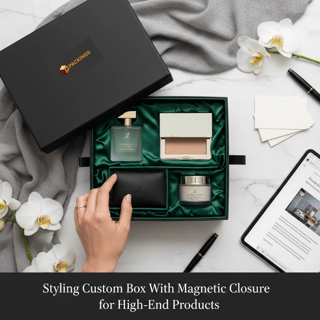 Styling Custom Box With Magnetic Closure for High-End Products