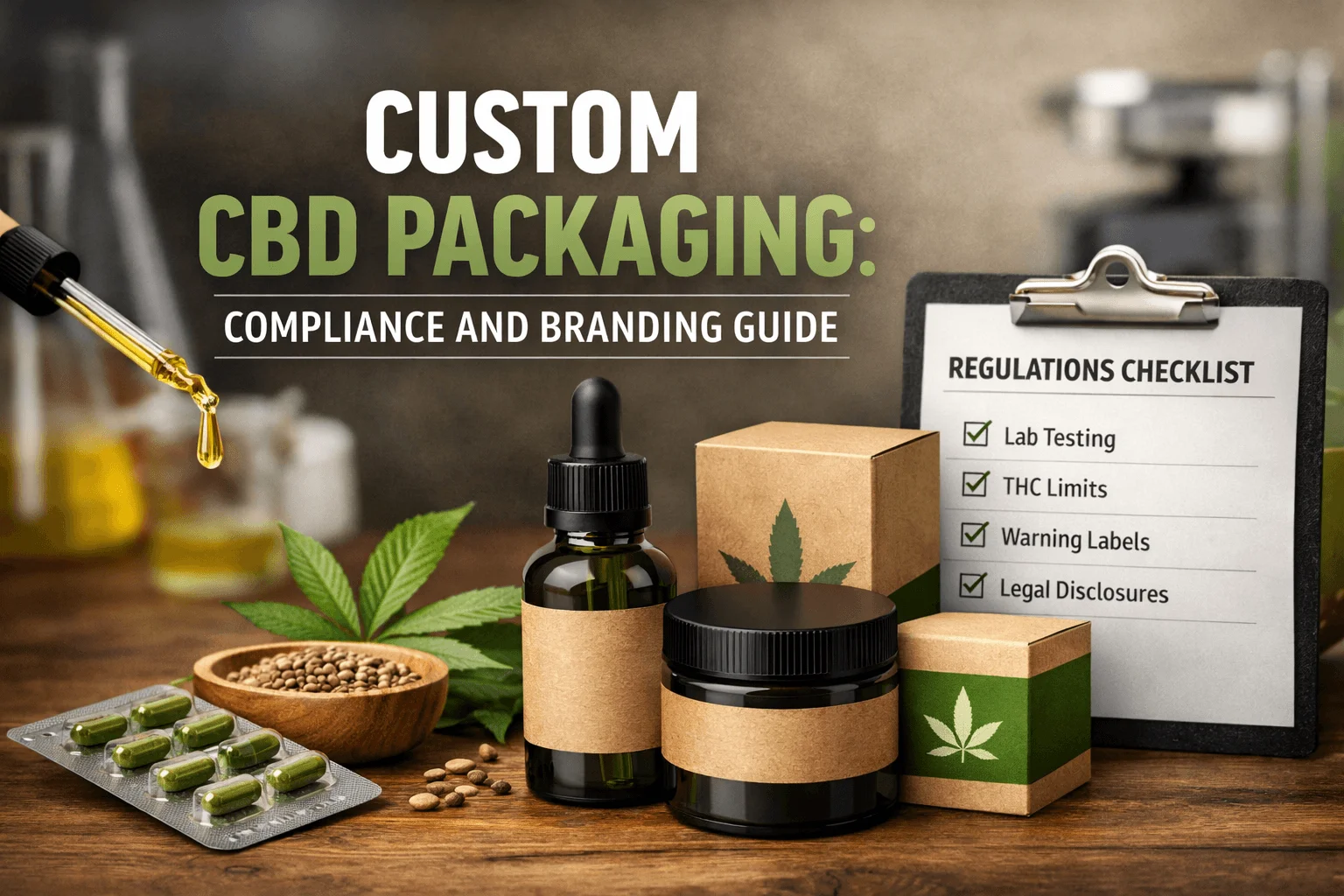 Custom CBD Packaging: Compliance and Branding Guide