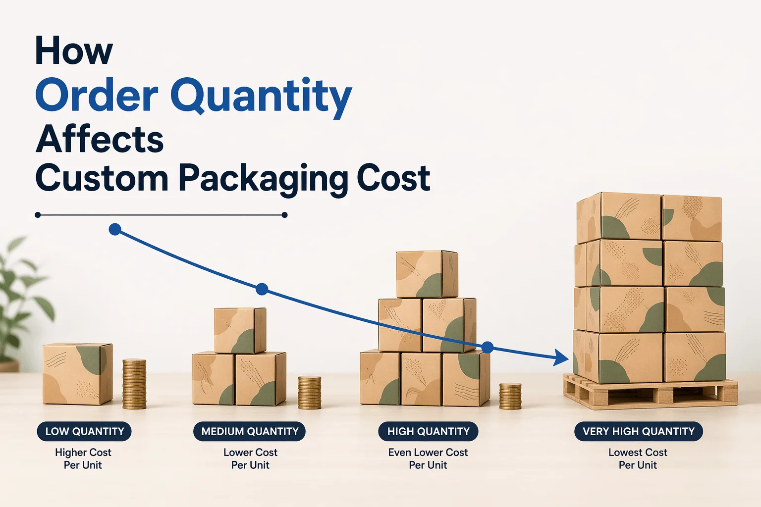 How Order Quantity Affects Custom Packaging Cost