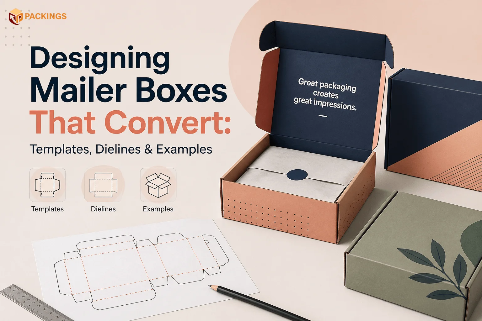 Designing Mailer Boxes That Convert: Templates, Dielines & Examples