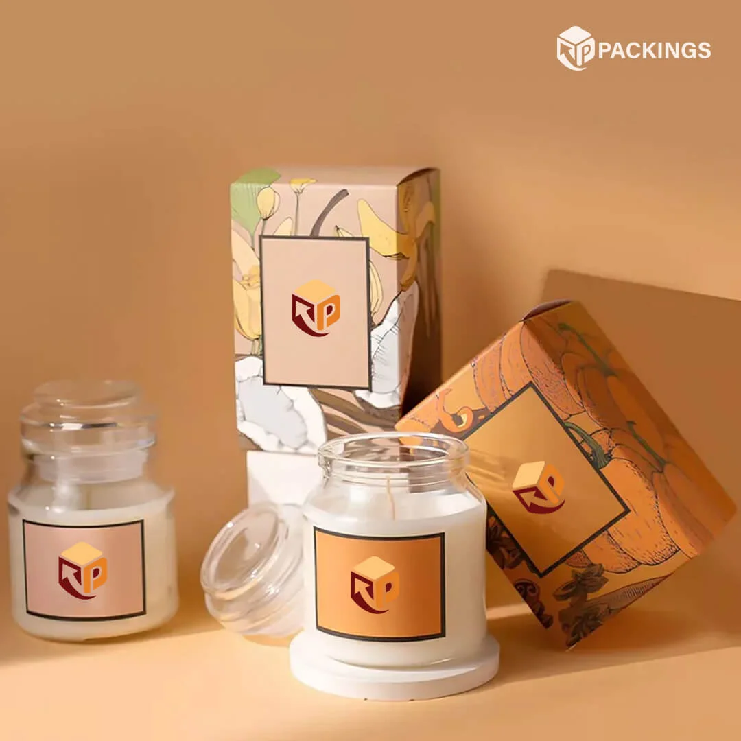 Candle packaging boxes