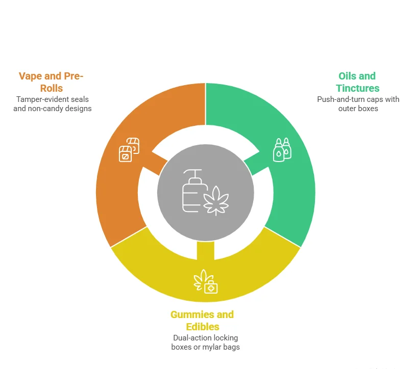 Child-resistant packaging