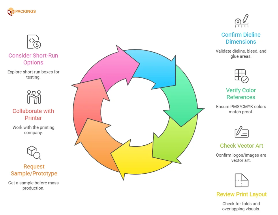 check list for custom mailer boxes